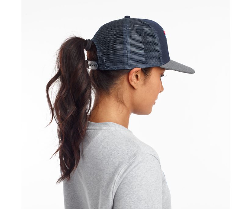 Saucony Trucker Women's Hats Navy | Canada 365QMAZ